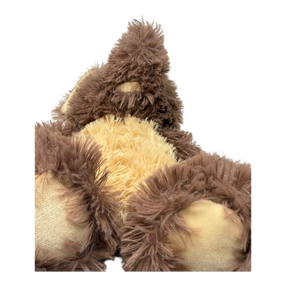 Peek A Boo Fluffy Elephant Plush Toy Stuffed Animal Brown Cuddly Companion - Picture 7 of 10